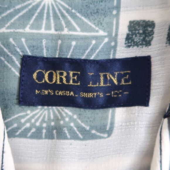 Core Line Casual Short Sleeve Shirt - Size Medium - Picture 5 of 8
